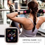 Wholesale Apple Watch Series 6 / SE / 5 / 4 Full Screen Body Crystal Clear Case 44MM (Clear)
